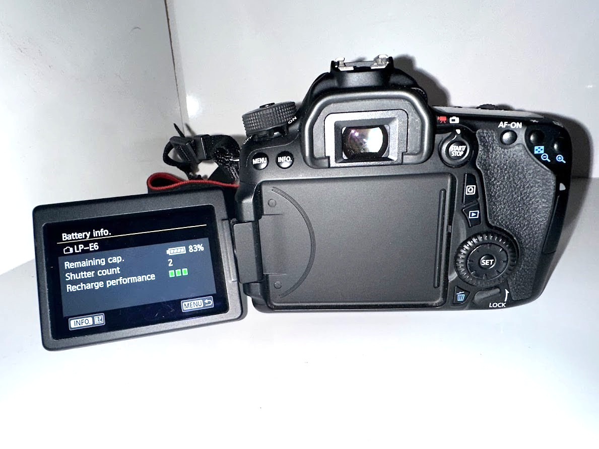 Canon EOS 70D DSLR Camera with 4 Lens and Accessories