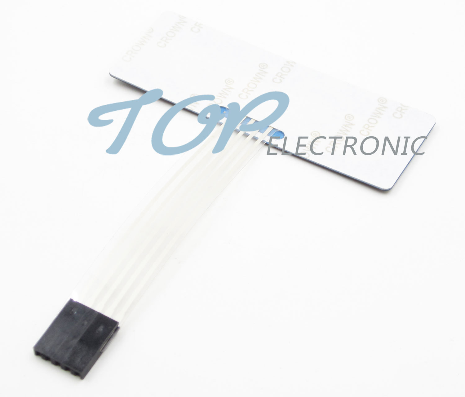 New 1×4 Key Matrix Membrane Switch Control Panel Slim Keyboard Keypad Large