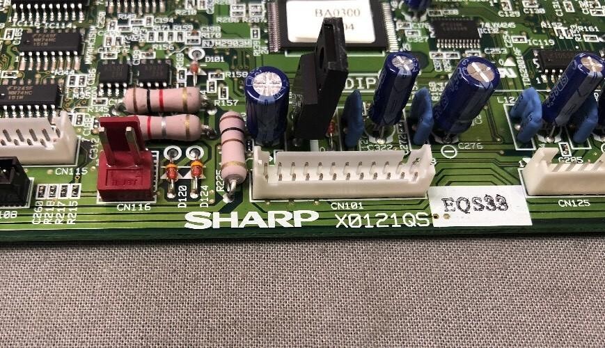 SHARP PRINTER BOARD X0121QS