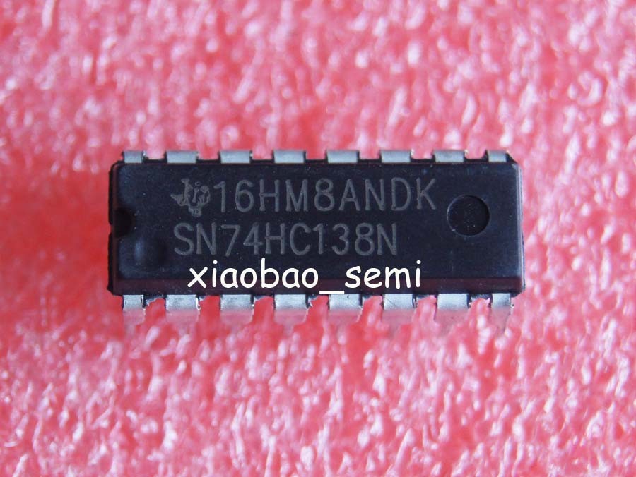 20PCS SN74HC138N 74HC138N 74HC138 DIP-16 IC TI