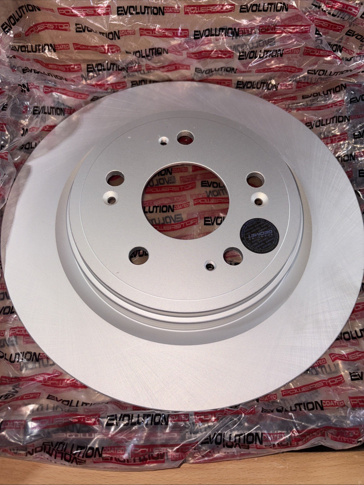 Power Stop JBR1586EVC rear Evolution Coated Rear Brake Rotor Acura RLX 2014-2020