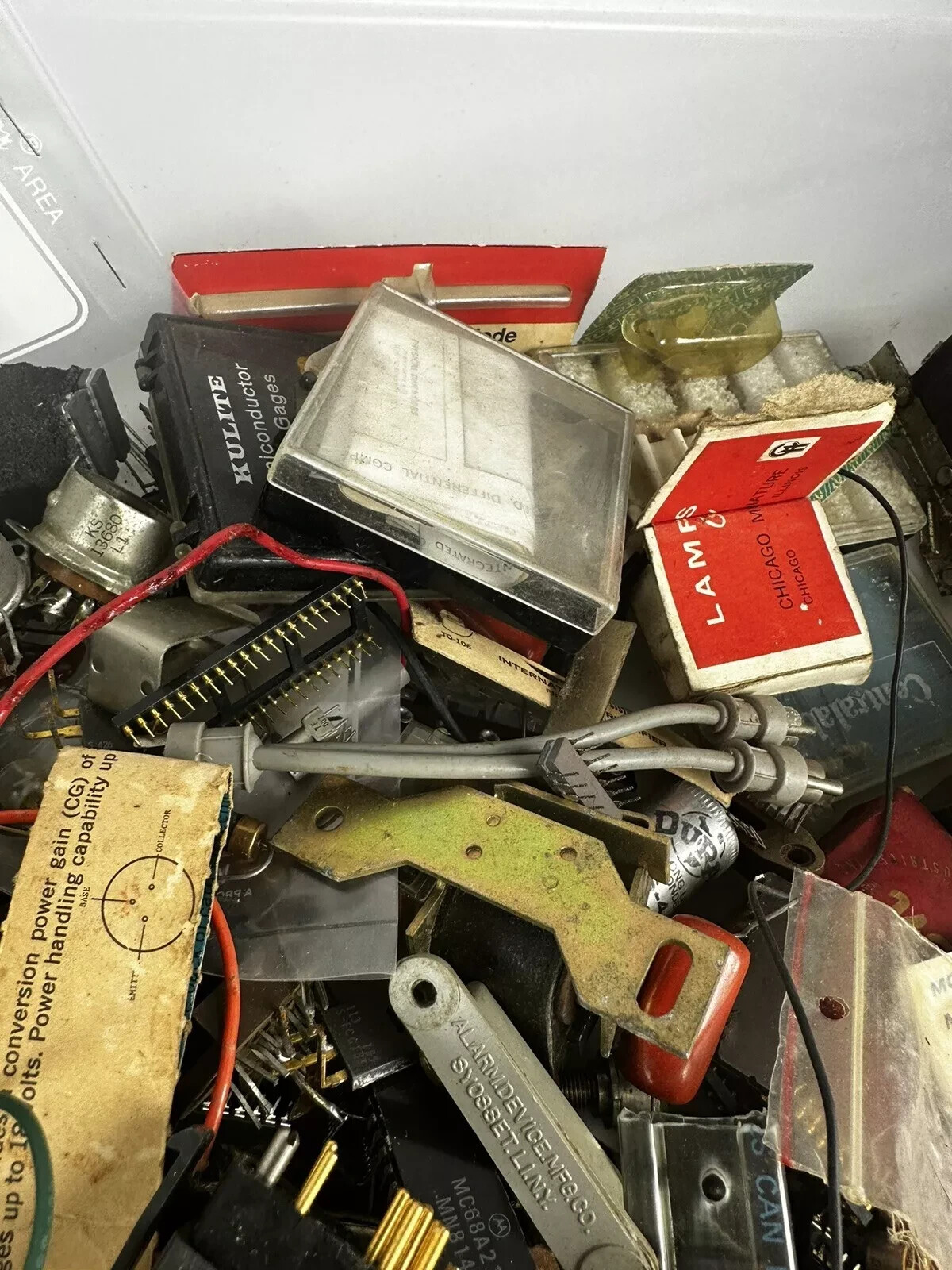 Huge Lot Of Transformers, Capacitors, Semiconductors, Transistors, IC chips, Etc