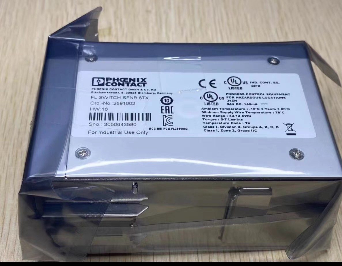 1 pcs PHOENIX FL SWITCH SFNB 8TX 2891002 ALL NEW IN BOX