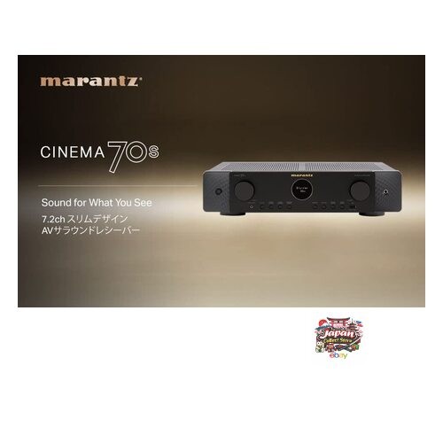 marantz CINEMA 70s 7.2ch Slim Design AV Surround Receiver 8K Ultra HD HDR10+