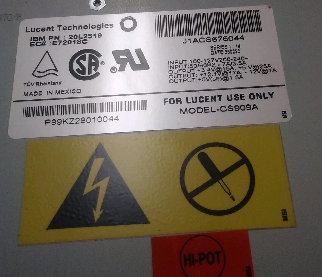 ALCATEL LUCENT 20L2319 CS909A