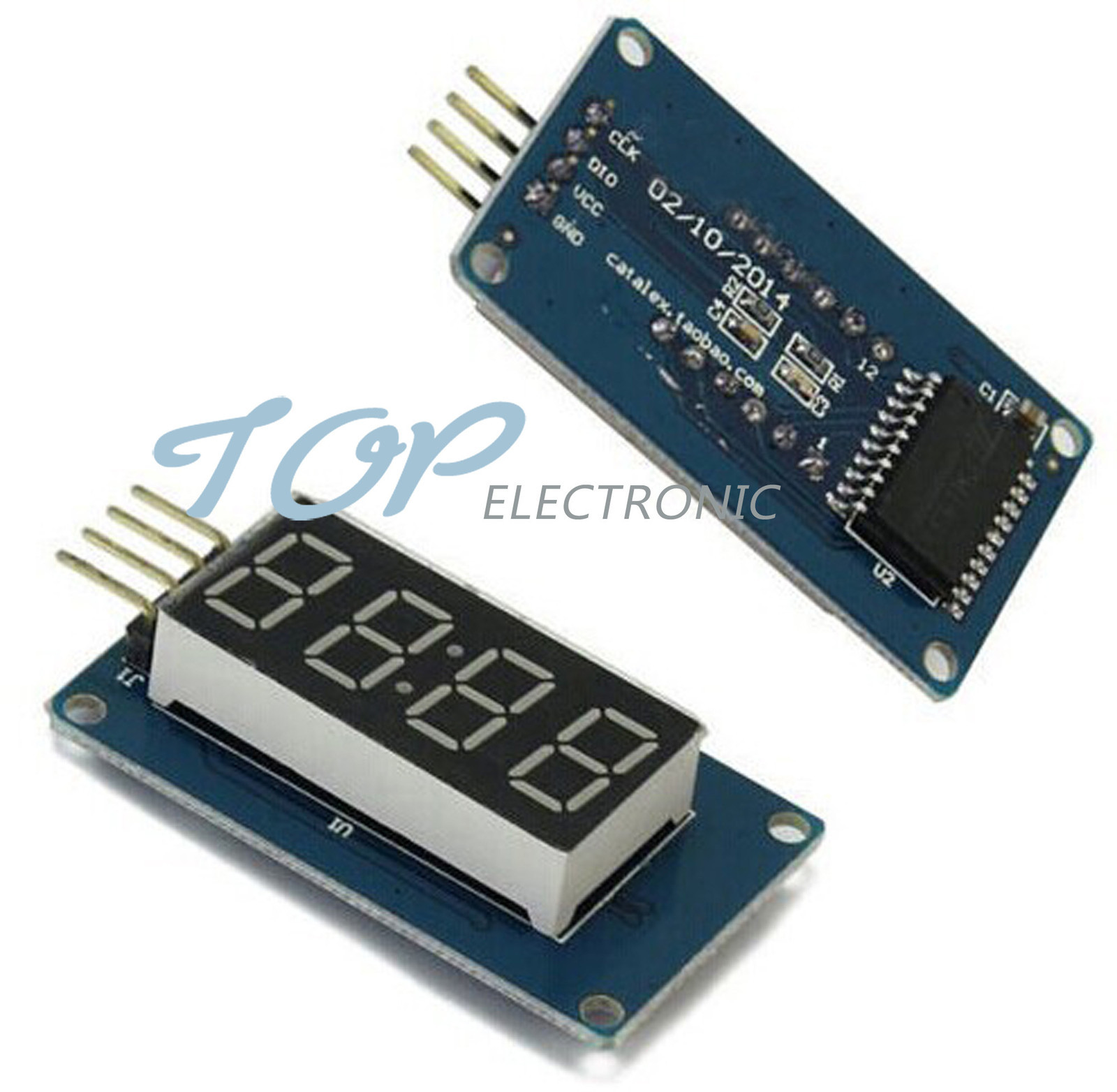 4 Bits Digital Tube LED Display Module With Clock Display TM1637 for Arduino