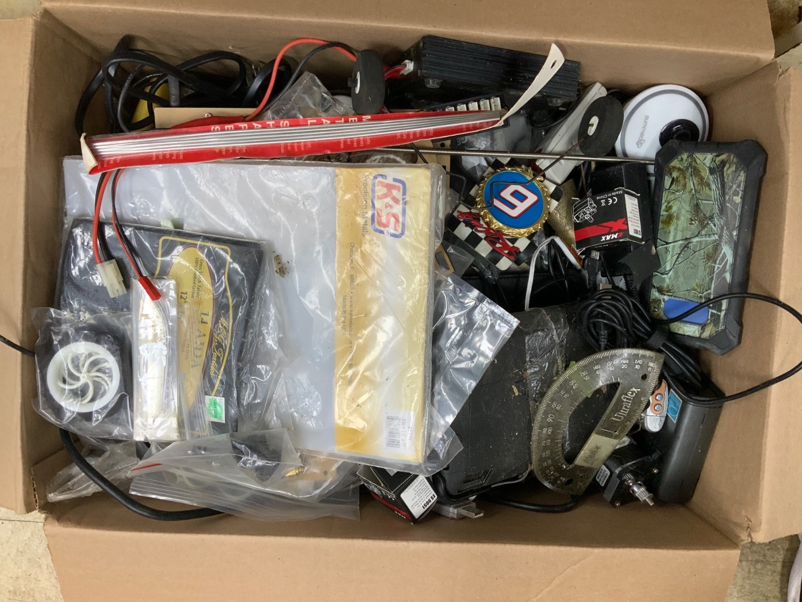 Mixed Lot of Assorted Electronics, Cables, adapters, and devices etc…