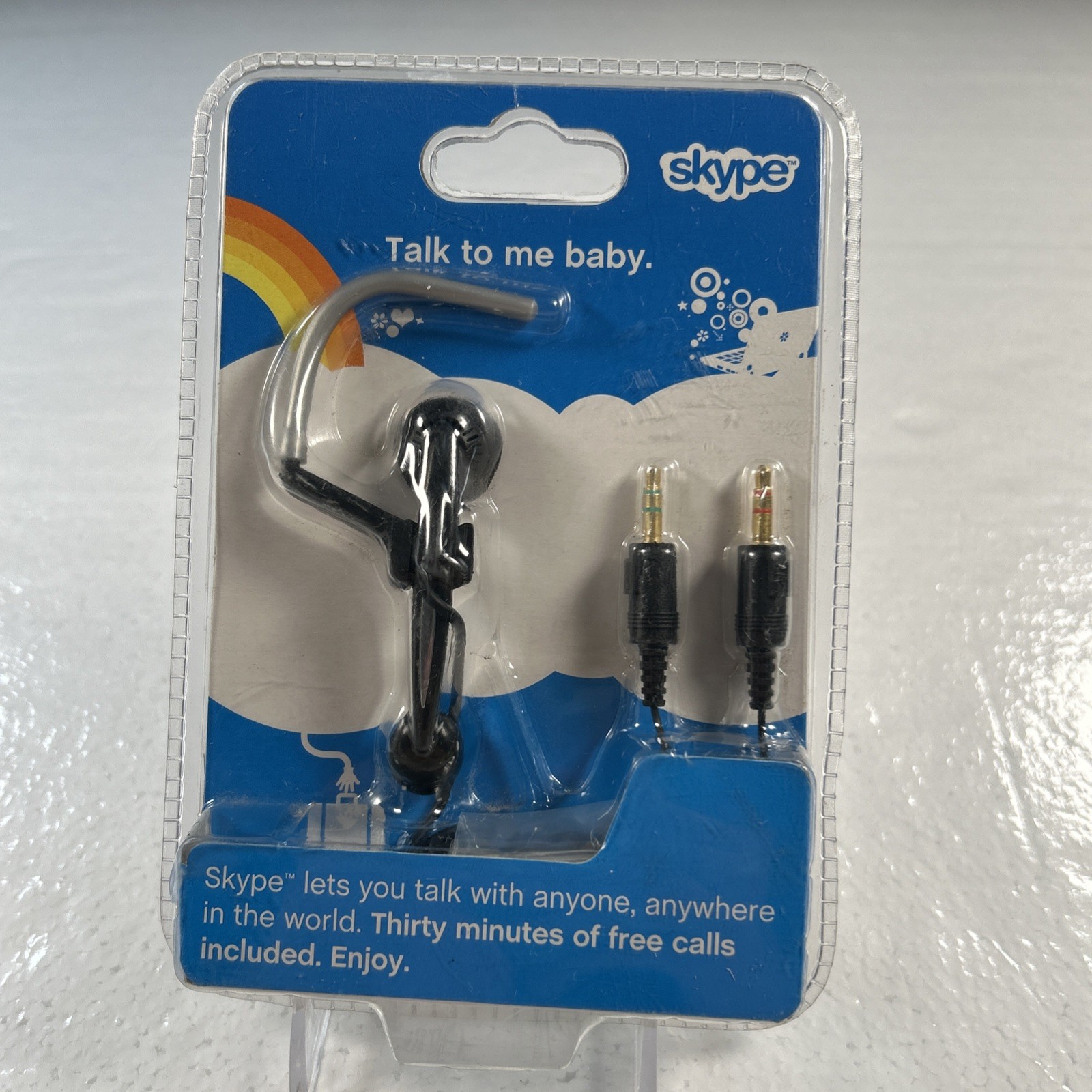 New Skype Starter Kit Headset NOS Sealed Deadstock 2007