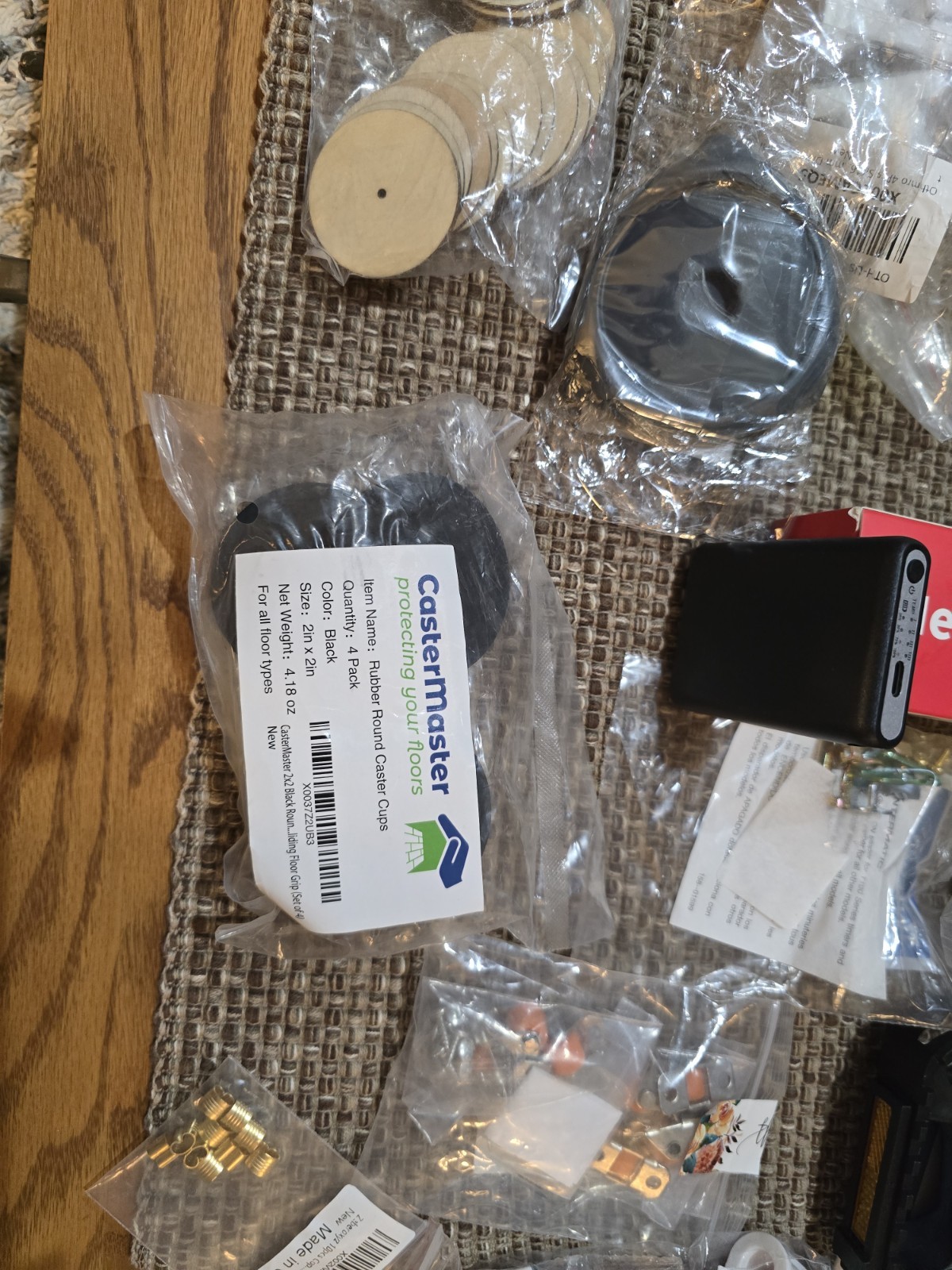 Castermaster Caster Cups & PLJOFRSH Metal Glue, Tesla Model Y Control Sticker…
