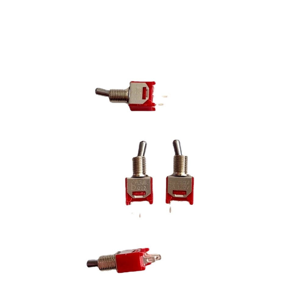 10PC 2MS1T2B1M1QE Q22 Micro button switch rocker arm 1A250V
