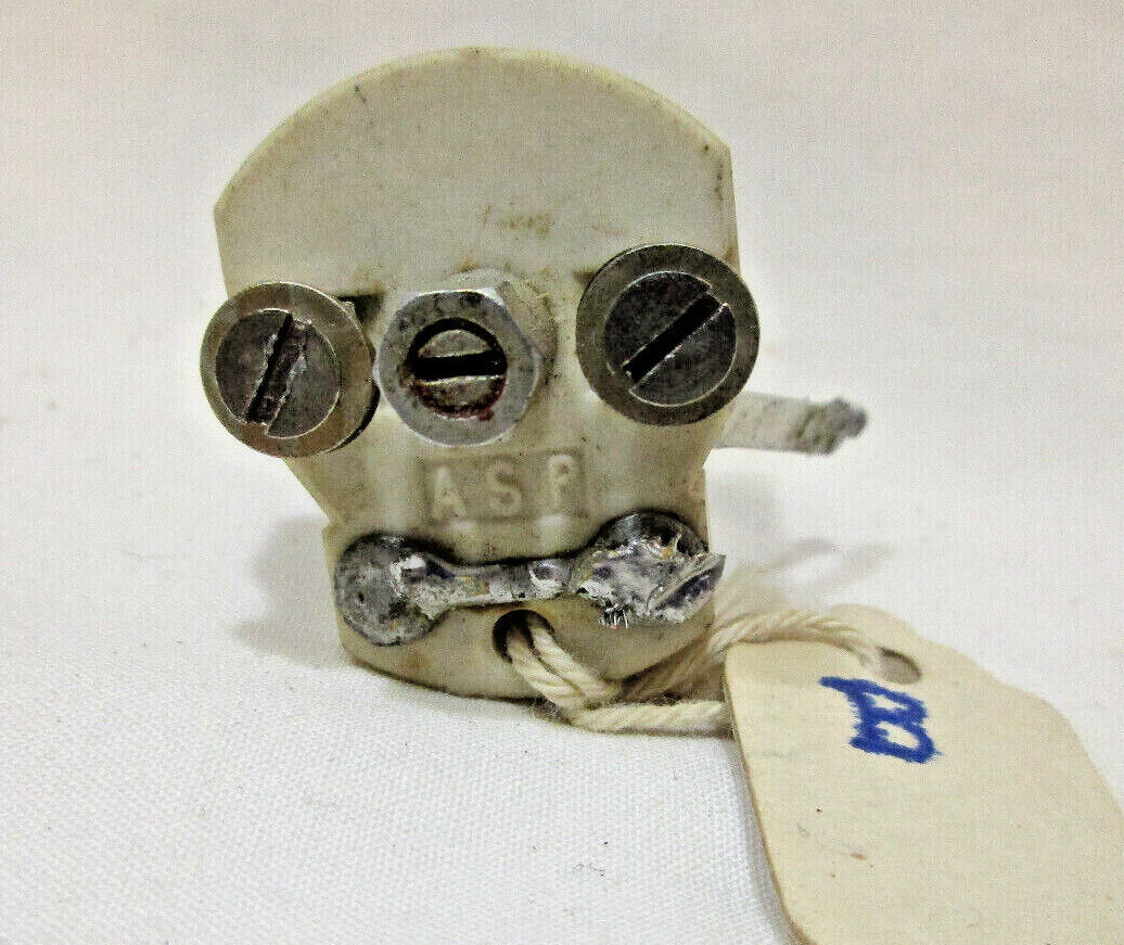 Vtg. Pre-owned Very RARE WWII Air-Dielectric Variable Capacitors (Trimmers)