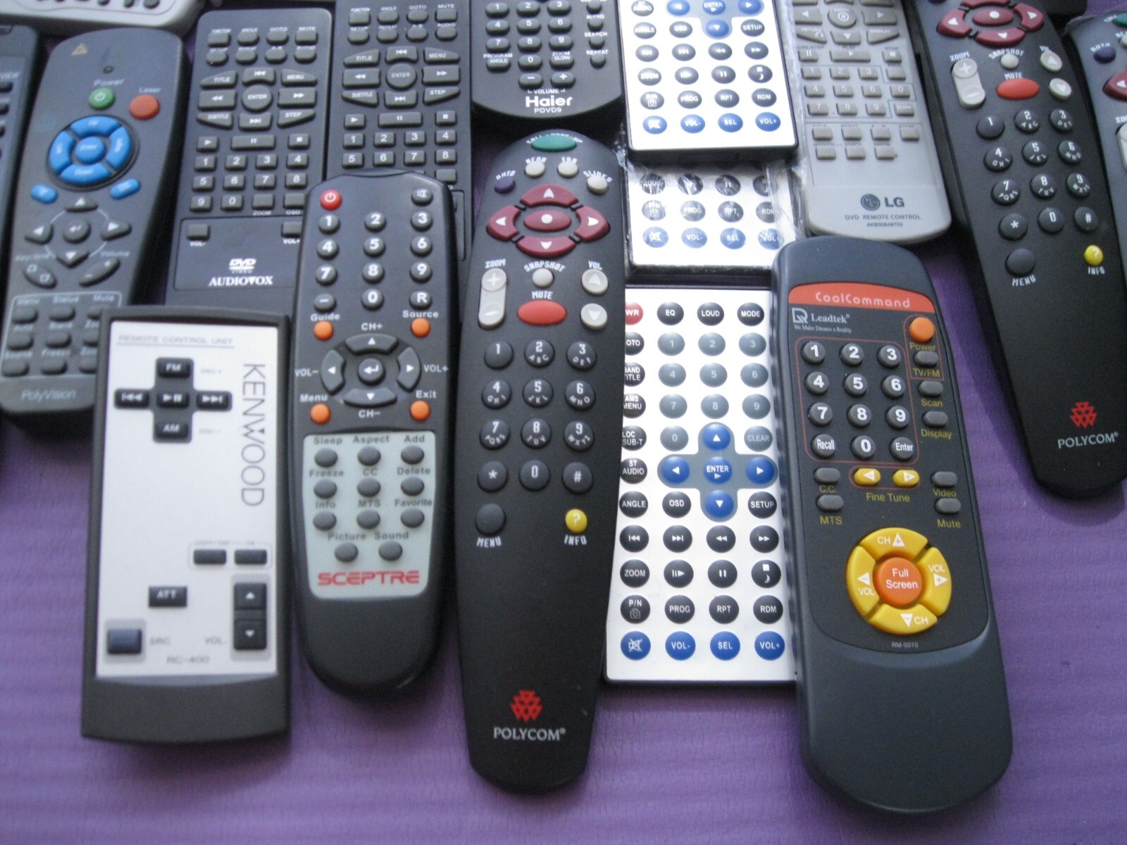 LOT OF mixed REMOTE CONTROLS ORIGINALS ONLY ABC