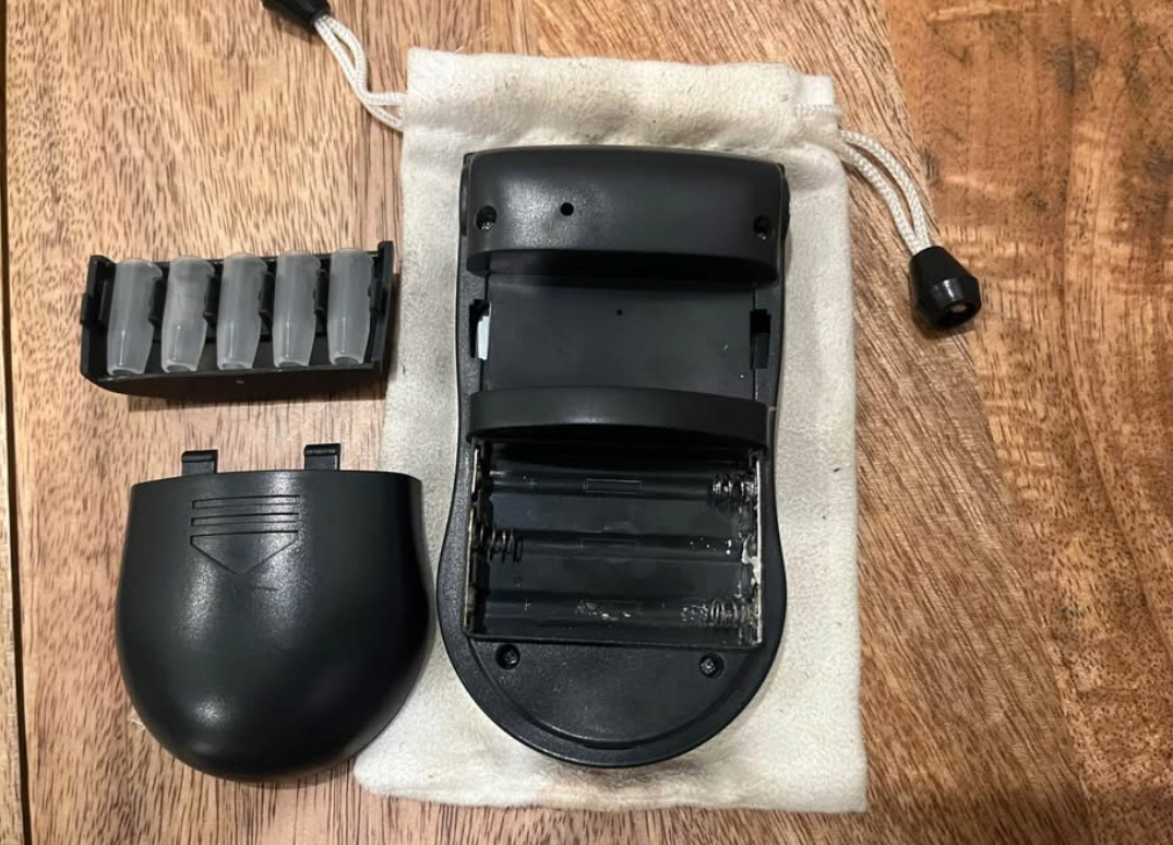 Portable Breathalyzer with bag and mouthpieces