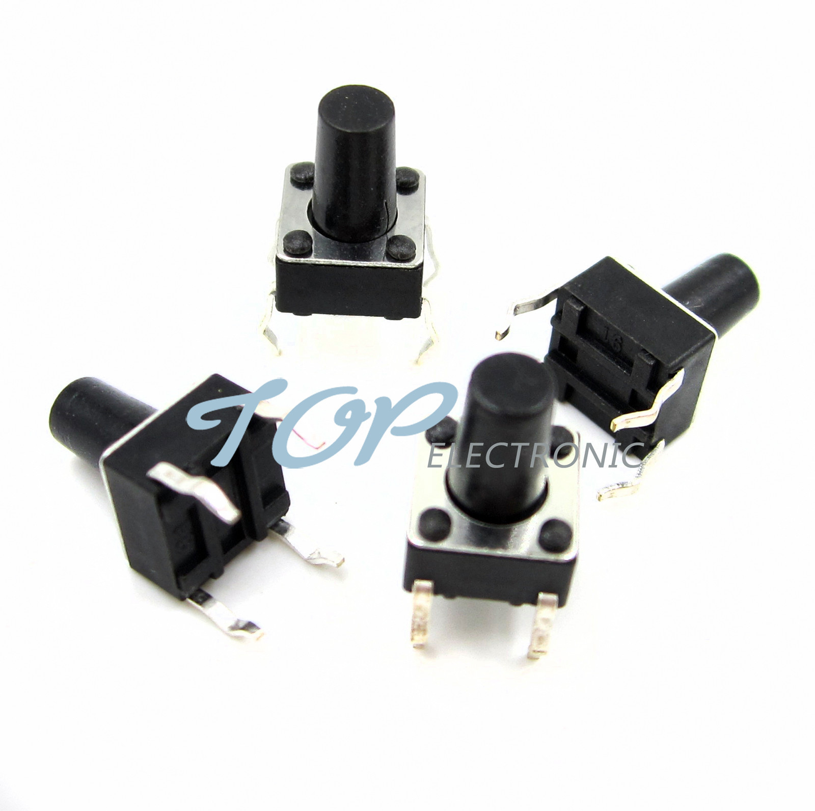 100pcs Micro switch push button 6 * 6 * 9 mm new good quality J6
