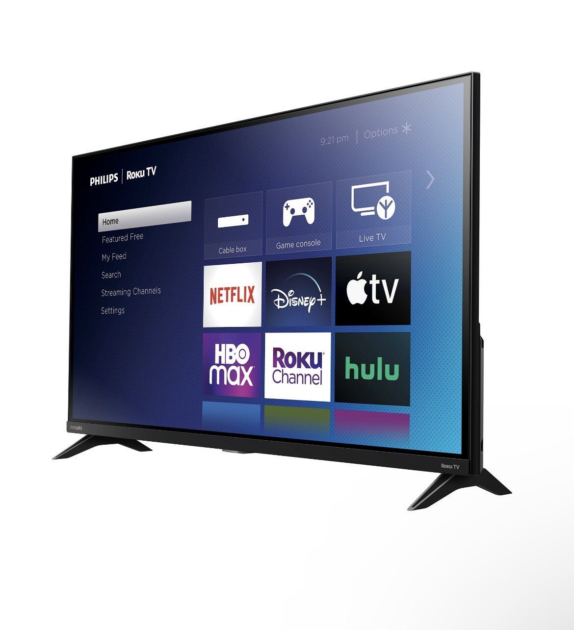 Philips 32″ Class HD (720P) Smart Roku Borderless LED TV (32PFL6452/F7)