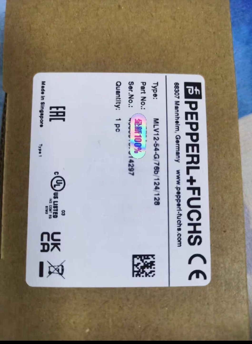 Pepperl-FuchsMLV12-54-G/76b/124/128 ALL NEW IN NEW BOX