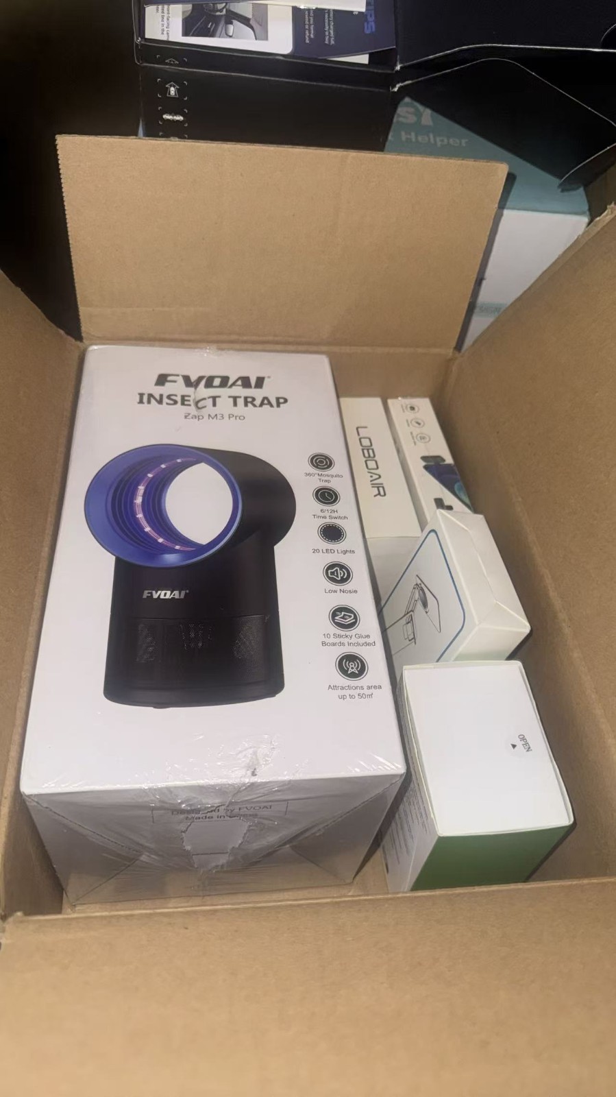 Tech Mystery Box – 5–8 Random Gadgets – Electronics & Accessories – NEW/Open