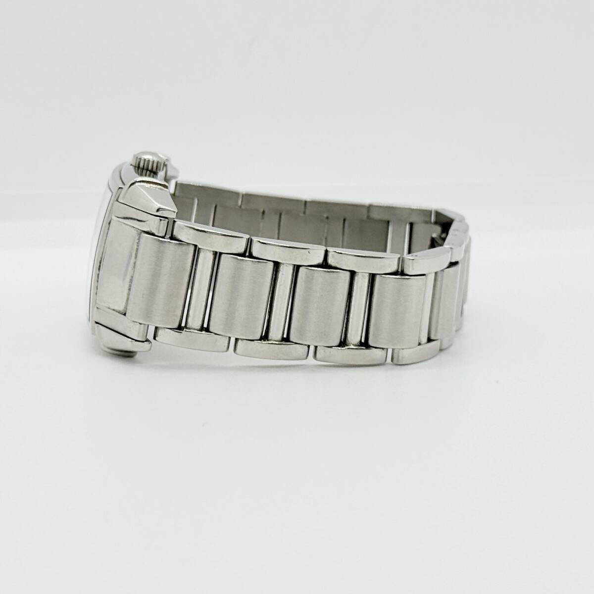 GIRARD-PERREGAUX Watch 2593 Navy Silver Automatic Women’s Rare Auth No Working