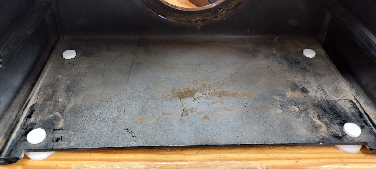 1949 1950 1951 Crosley Tube Radio Dashboard Feet ARRP046