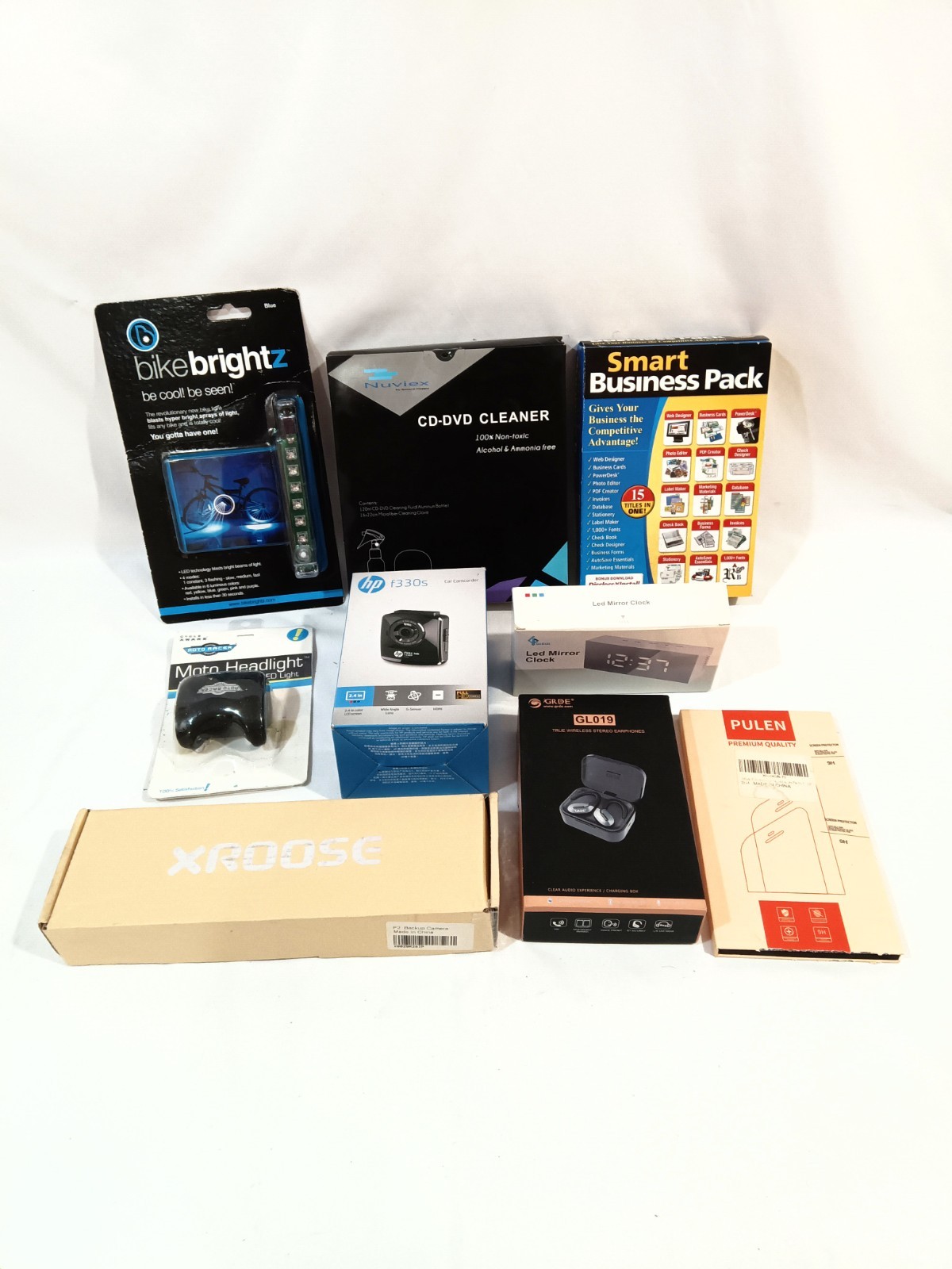 Wholesale Assorted Electronics 10 Items New Original Packaging MSRP 200
