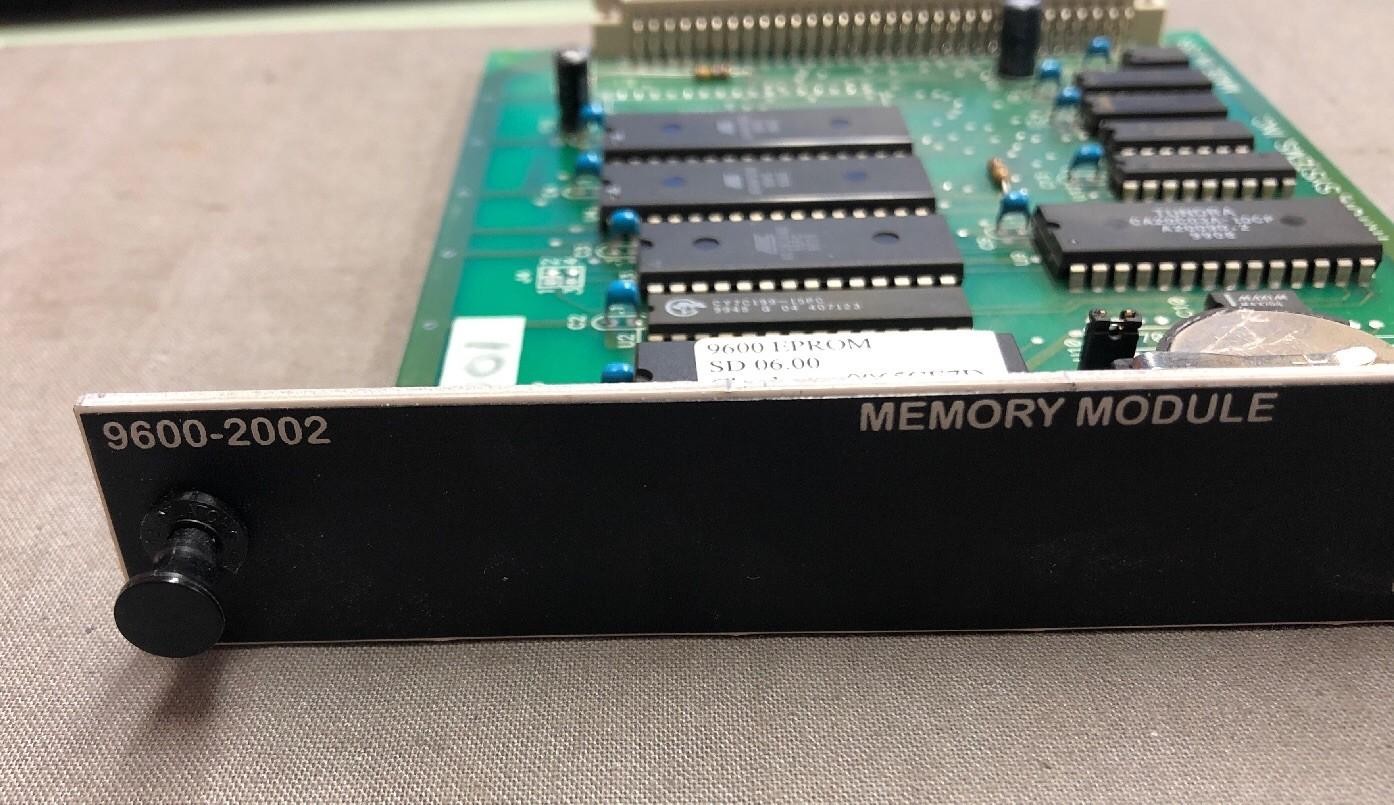 TRITON SYSTEMS MEMORY MODULE MODULE PLC SSP02 REV. D 9600-2002
