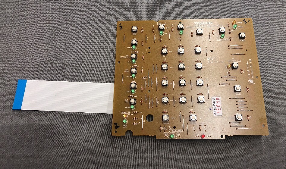 TOSHIBA eStudio 255 PWB-F-KEY-450 6LH62864001 KEYBOARD PANEL