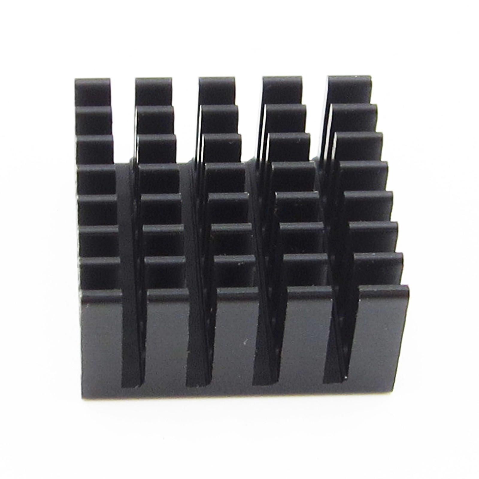 10pcs Radiating Fan Black Slot Routing CPU Heat Sink Cooling Fin 20x20x10mm