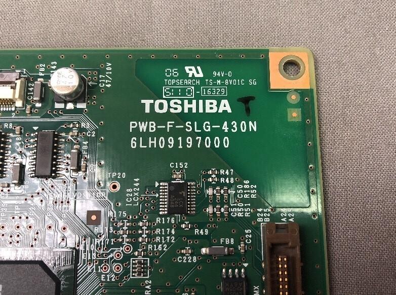Toshiba eStudio 2830c F-SLG-430N 6LH09197000 Laser Scanner Control Board