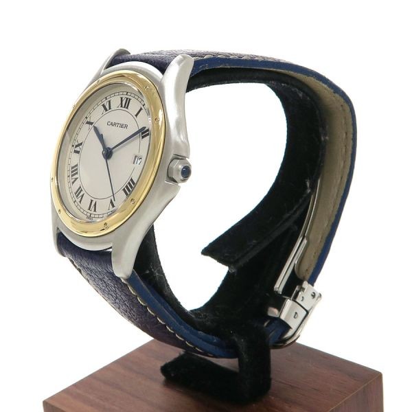 Cartier Panthère Cougar LM 32mm W350068F Quartz SS Yellow Gold Men’s Watch