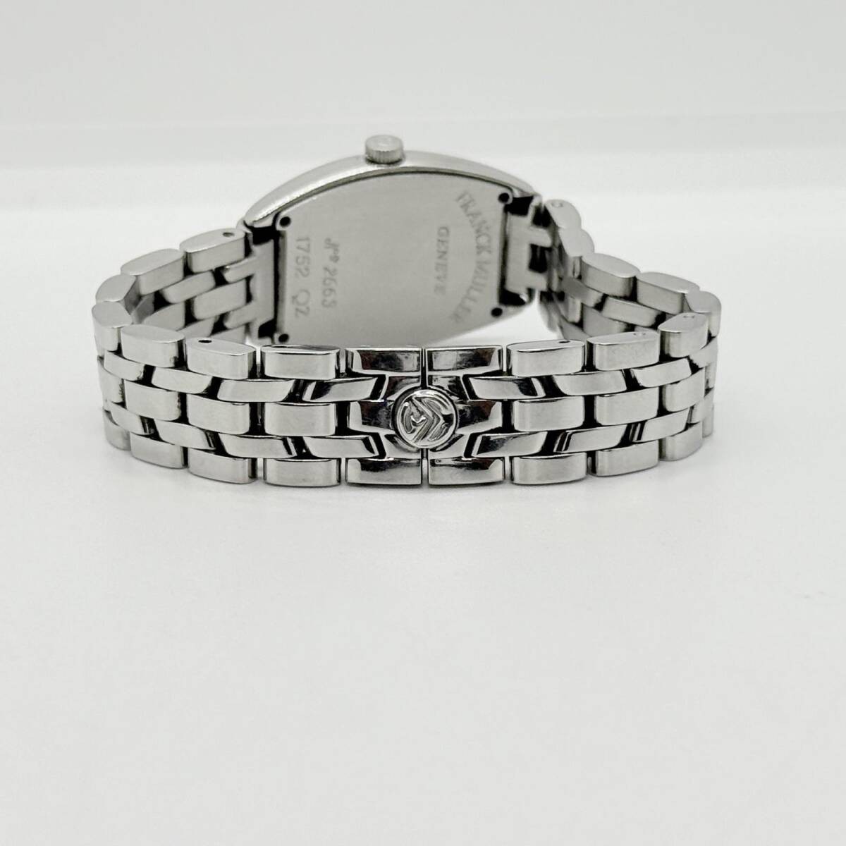 FRANCK MULLER Watch Multicolor 1752QZ Silver Black Quartz Women’s Working Rare