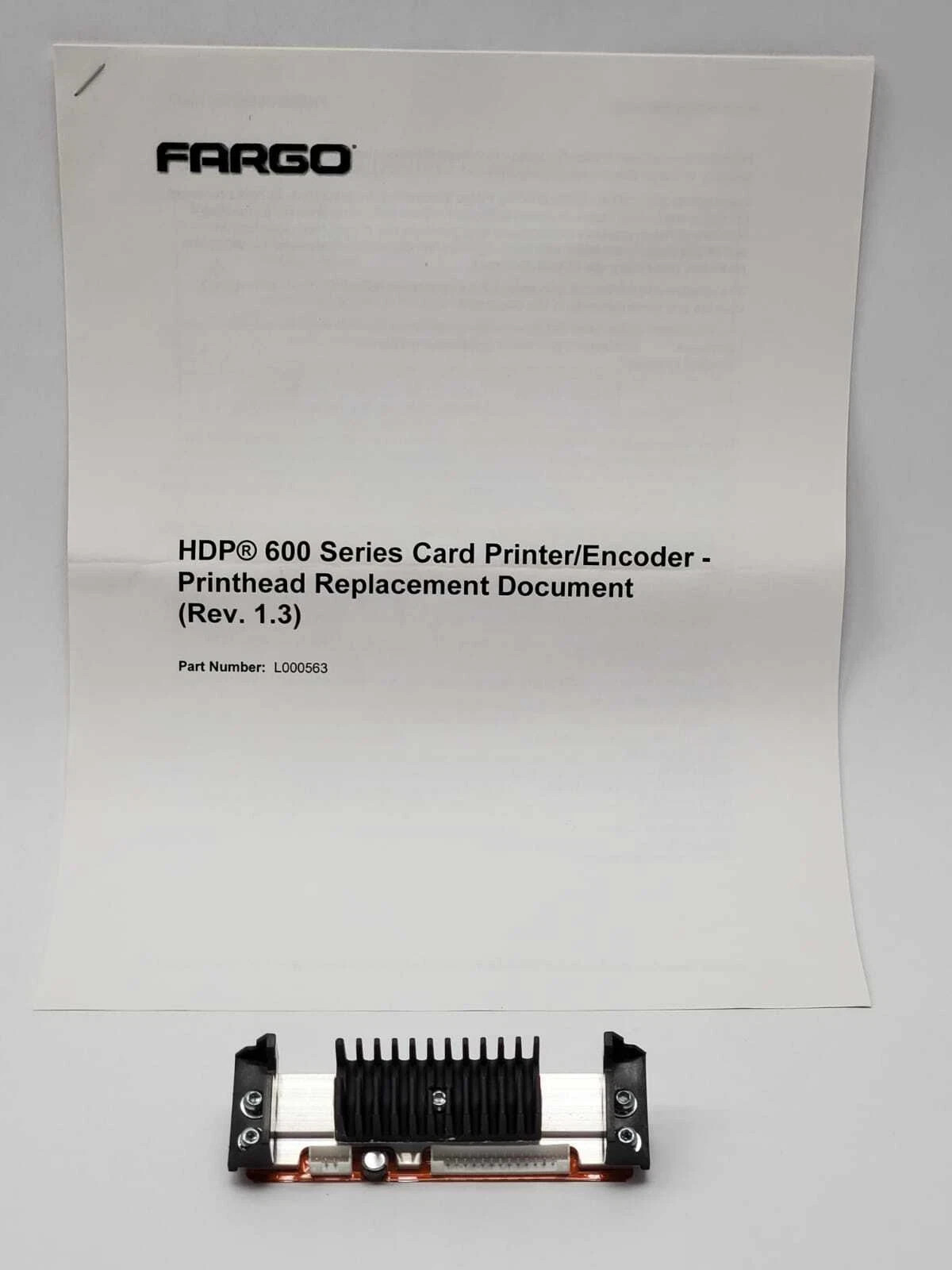 FARGO 088063 Thermal Printhead Replacement for HDP600 Badge Printer OEM