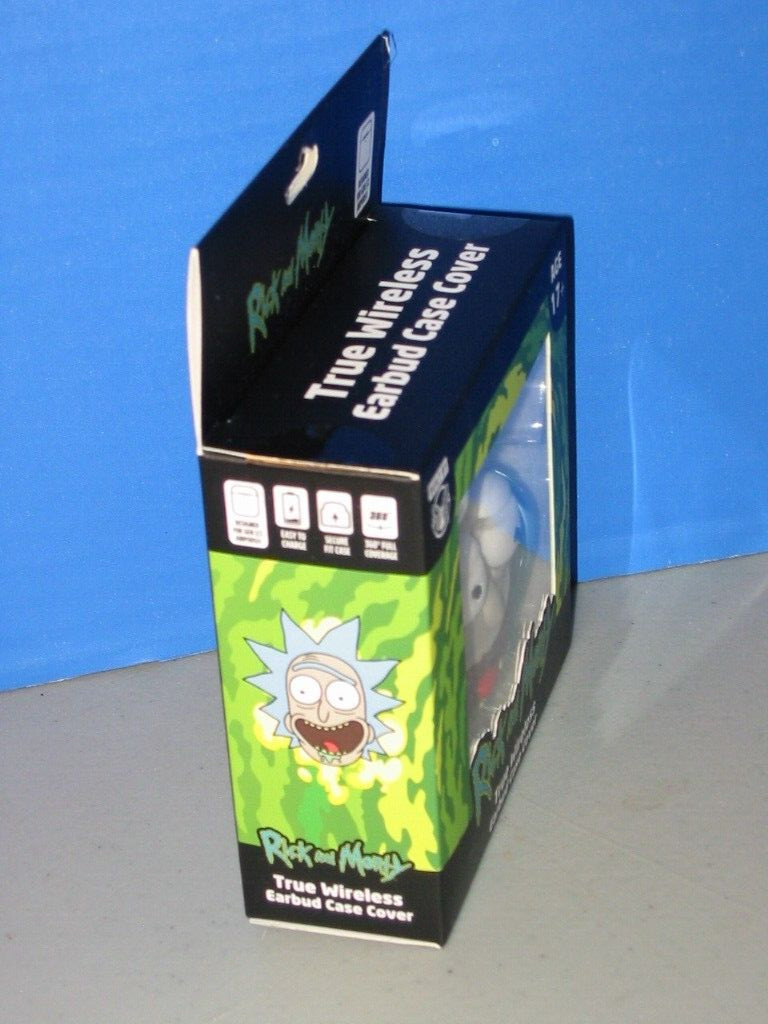 Rick And Morty True Wireless Earbud Case Holder Apple Air Pod Case New