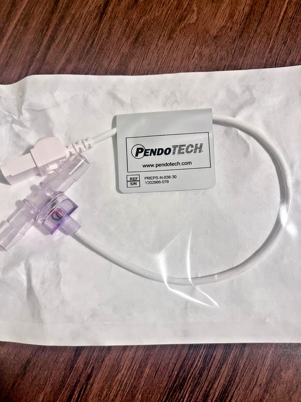 PendoTECH- Single Use Pressure Sensor PREPS-N-38-30