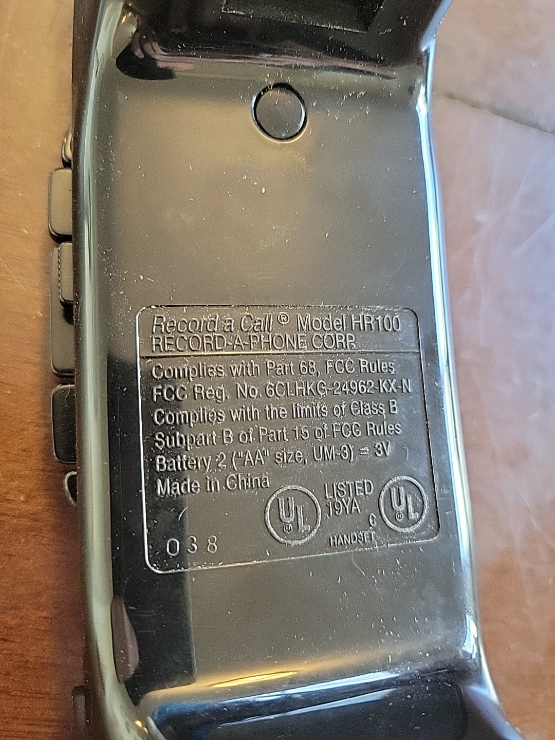 Record A Call Replacement Telephone Handset Recorder HR100 – Vintage Tech