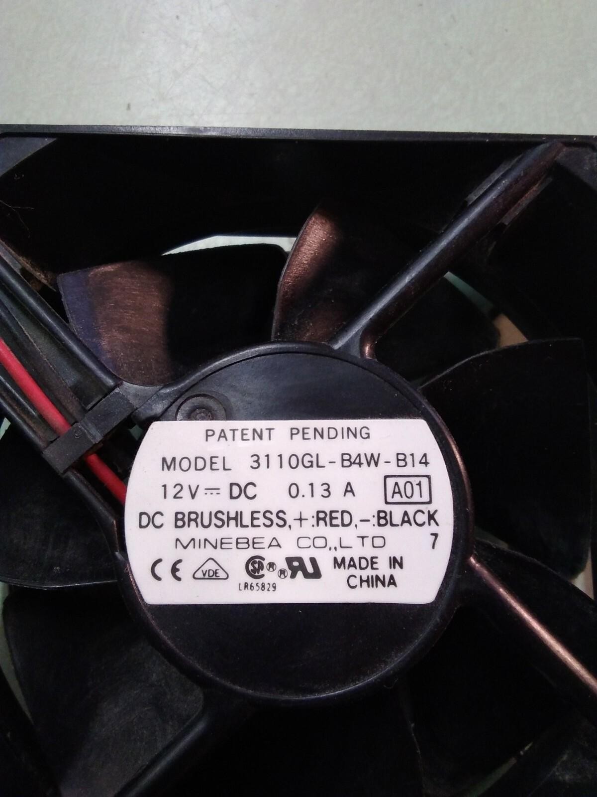 NMB 3110GL-B4W-B14 12V-DC 0.13 A FAN