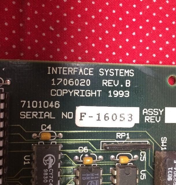 CE Interface Systems ITE Accessory 1706020 F-16053