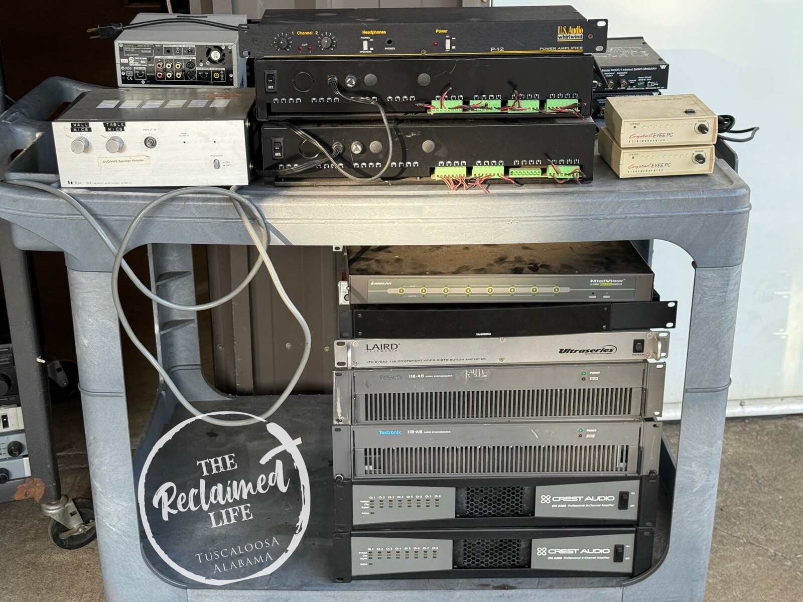 Electronic Lot Dvd Video Cameras Mini Dv Crestron Kramer See Description 4 List