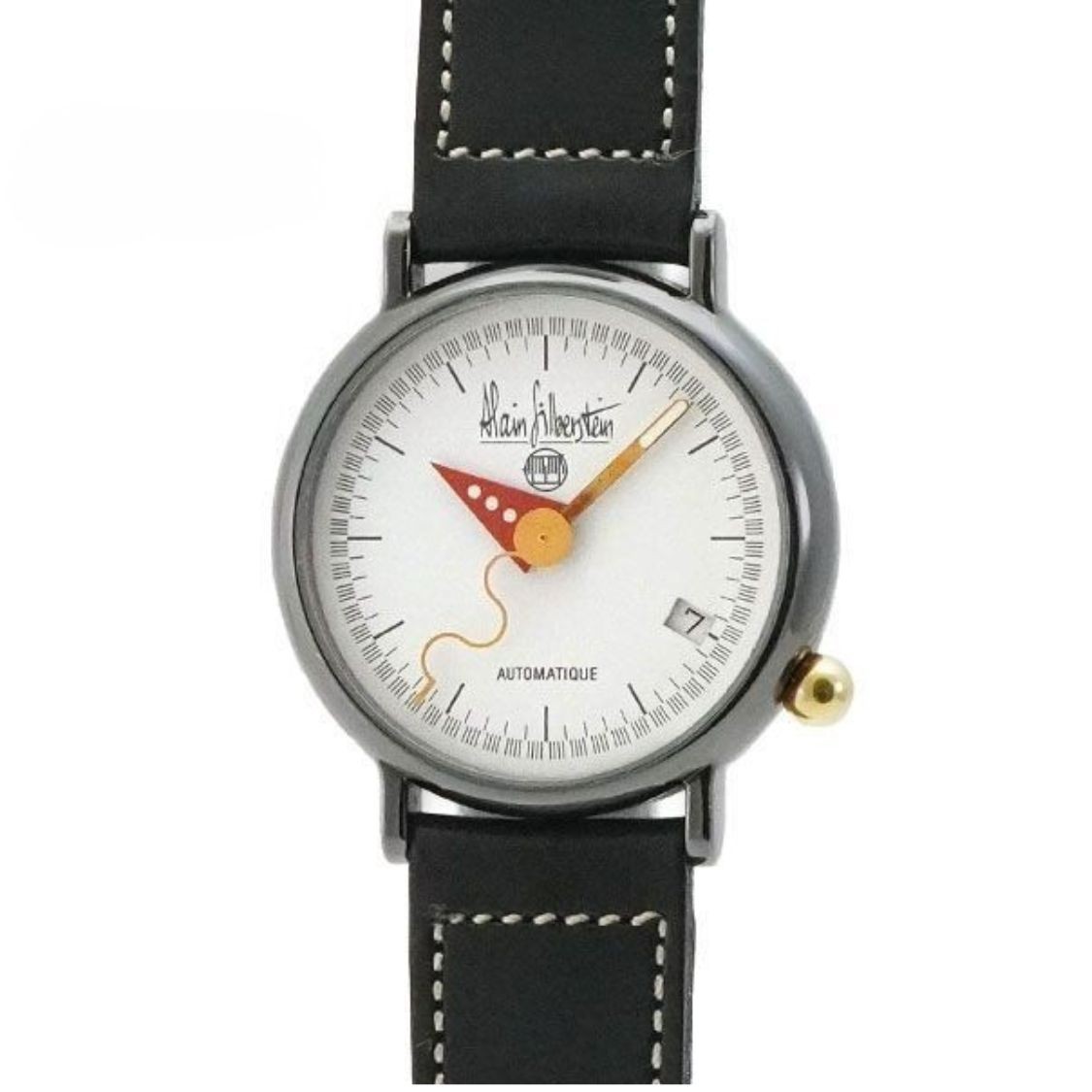 Alain Silberstein Arkitek A029 Automatic PVD SS Watch Box Papers Mens