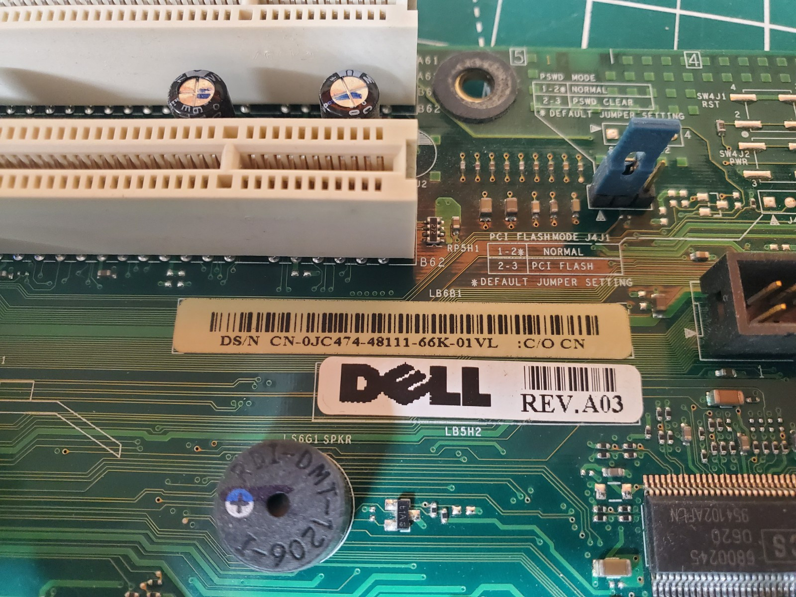 Dell Dimension E310 Motherboard (CN-0JC474) 1GB RAM, (SL729) pentium 4 Cpu.