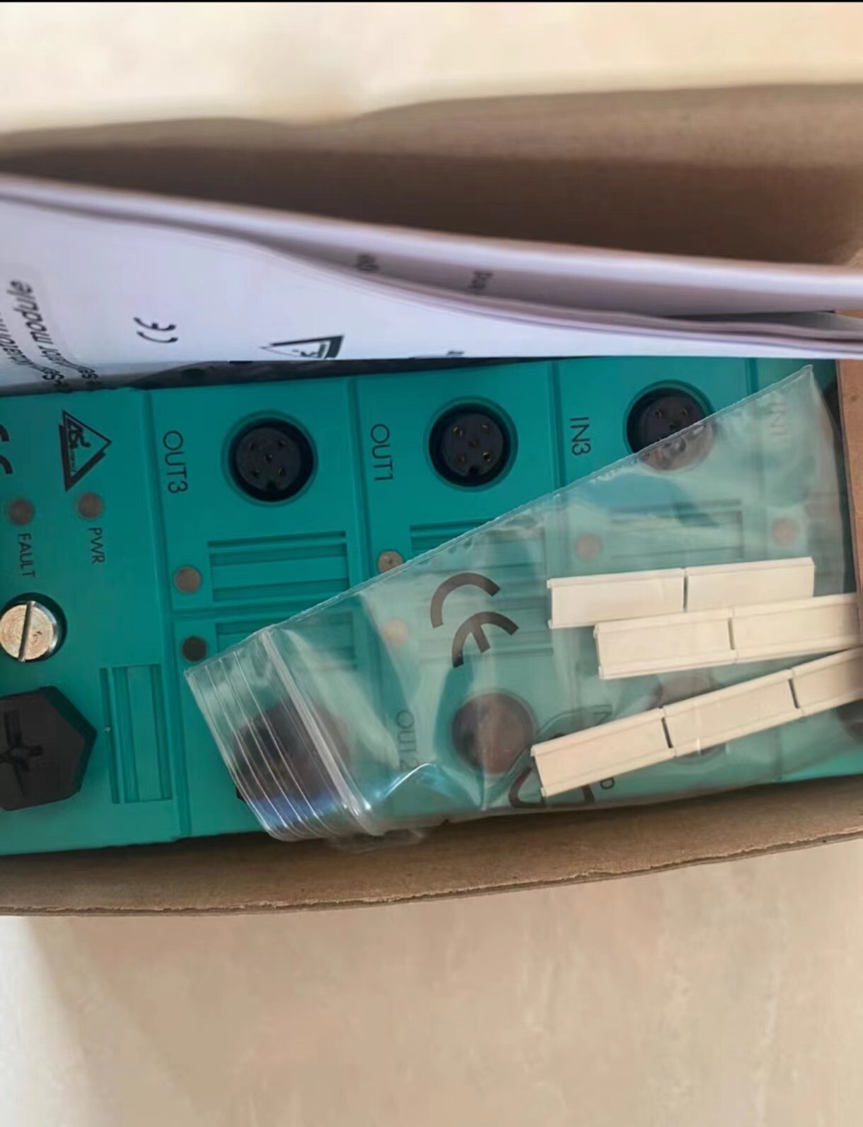 1 PCS Pepperl-Fuchs VBA-4E3A-G2-ZA/EA2 IN NEW BOX ALL NEW