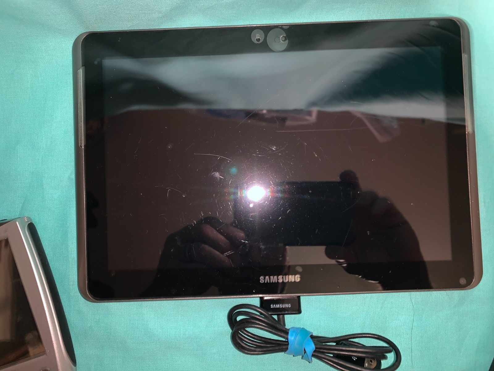 Lot /3 Mixed Electronic Devices Samsung Tablet Dell Pocket PCLG phone UNTESTED