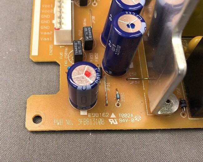RICOH 3FB81310B Power Board Input 120V