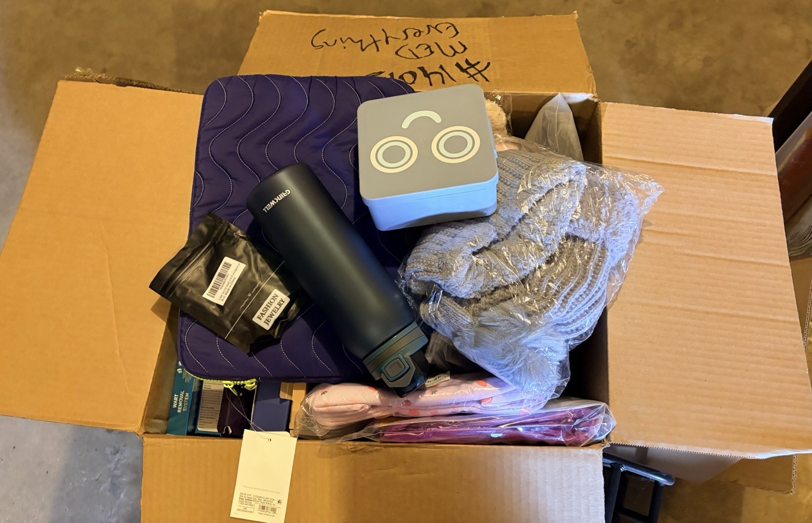 Mixed Home Goods Personal Care Lot Box- All New Unused Items-22+ $300 Value
