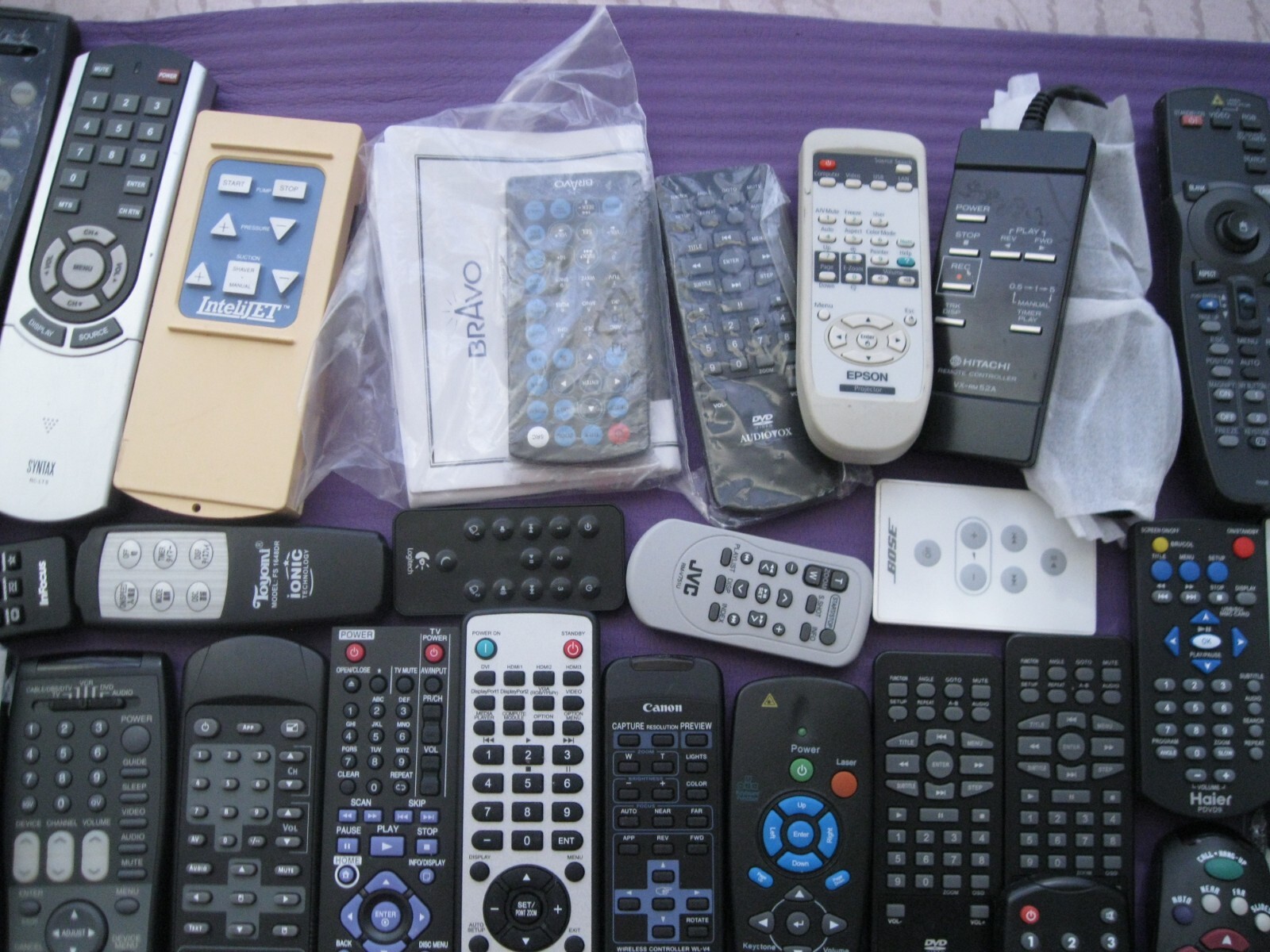 LOT OF mixed REMOTE CONTROLS ORIGINALS ONLY ABC
