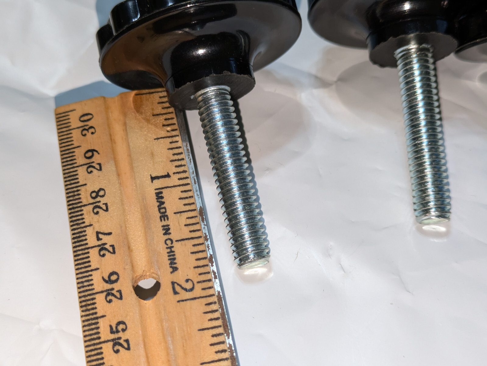 Mixed Lot Round Clamping Knob 6 Pieces