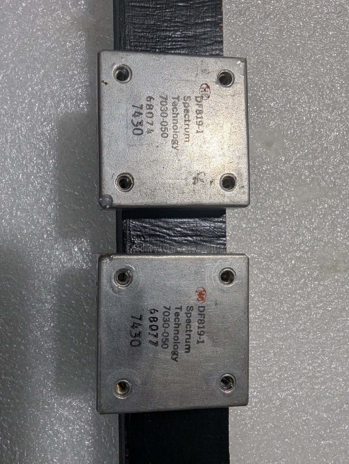 Spectrum Technology DF819-1 RF Microwave Modules (2) 7030-050 Vintage Surplus