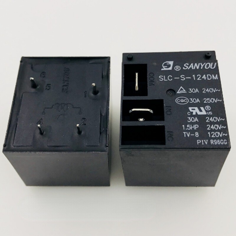 2PCS SLC-S-124DM SANYOU Relay 24V 30A 4PIN NEW