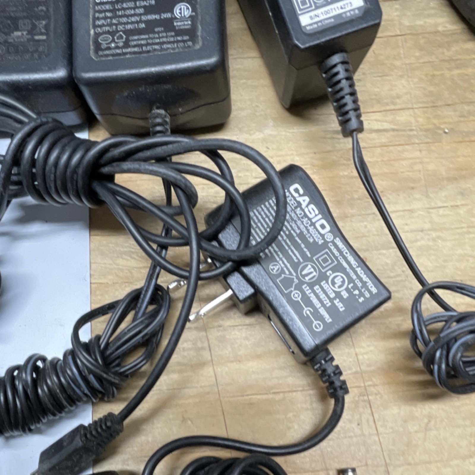 Samsung Lenovo Nintendo Casio BlackBerry Energy Star AC Adapter Lot PS52W10X