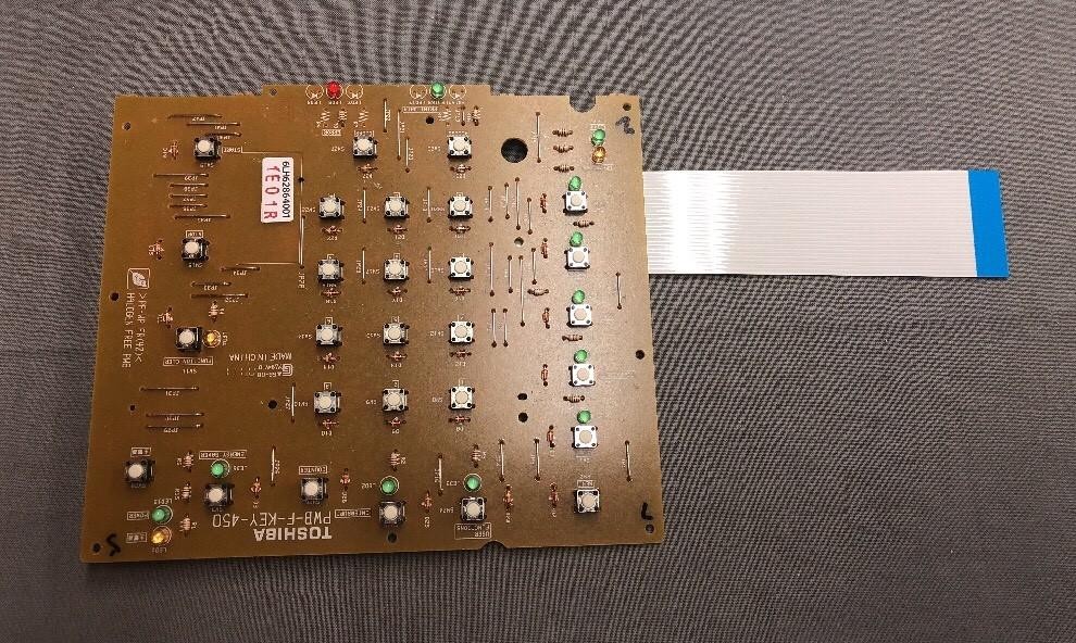 TOSHIBA eStudio 255 PWB-F-KEY-450 6LH62864001 KEYBOARD PANEL