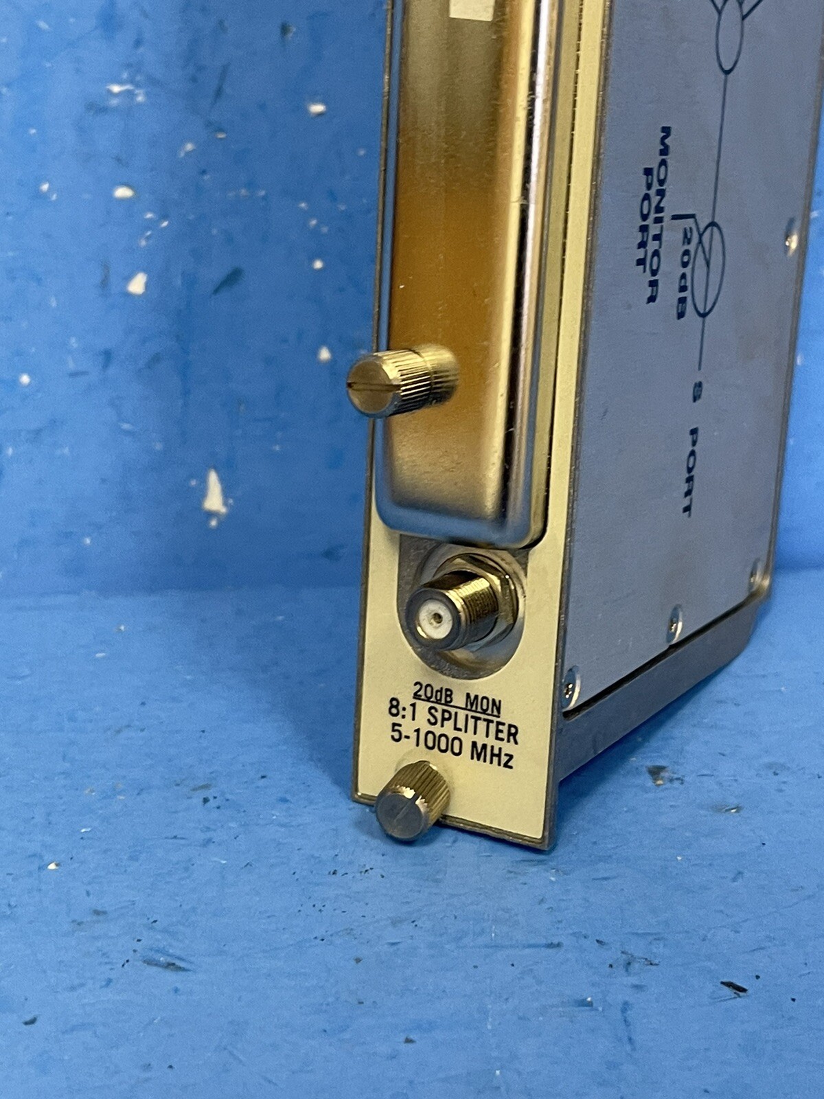ADC RF WORX SCV-1008FMPS 20DB MON 8:1 COMBINER 5-1000 MHZ SPLITTER